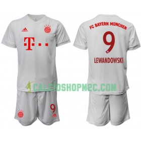 Bayern Monaco Robert Lewandowski 9 Bambino Maglia Trasferta 2020/2021 Manica Corta (+ Pantaloncini)